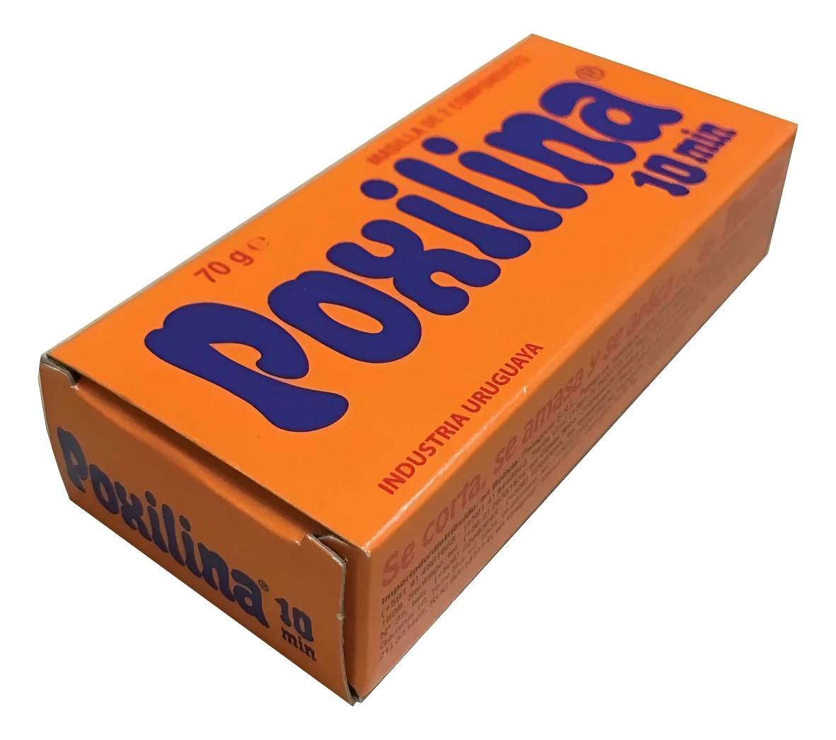Poxilina 250gr Masilla Bicomponente Pega En 10 Minutos -sc-