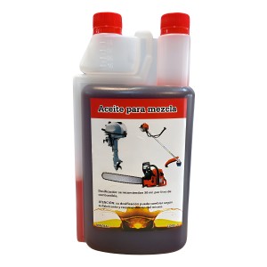 Aceite Para Mezcla 1 Litro P/motosierra Y Bordeadora - Sc -