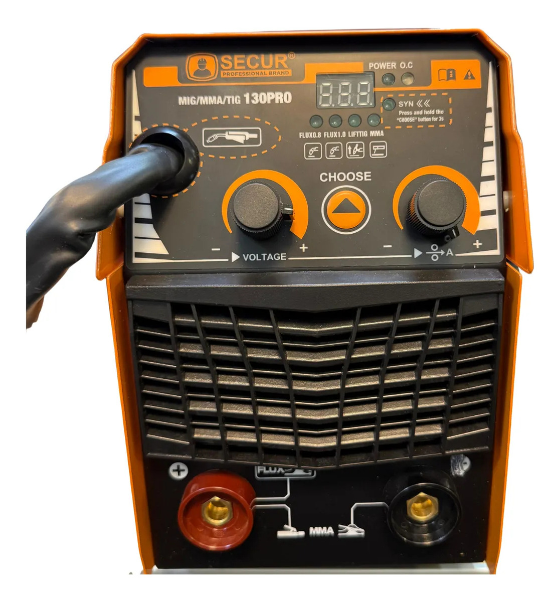 Soldadora Secur Mig Mma Tig 130a Inverter Monofásica - Imagen 3