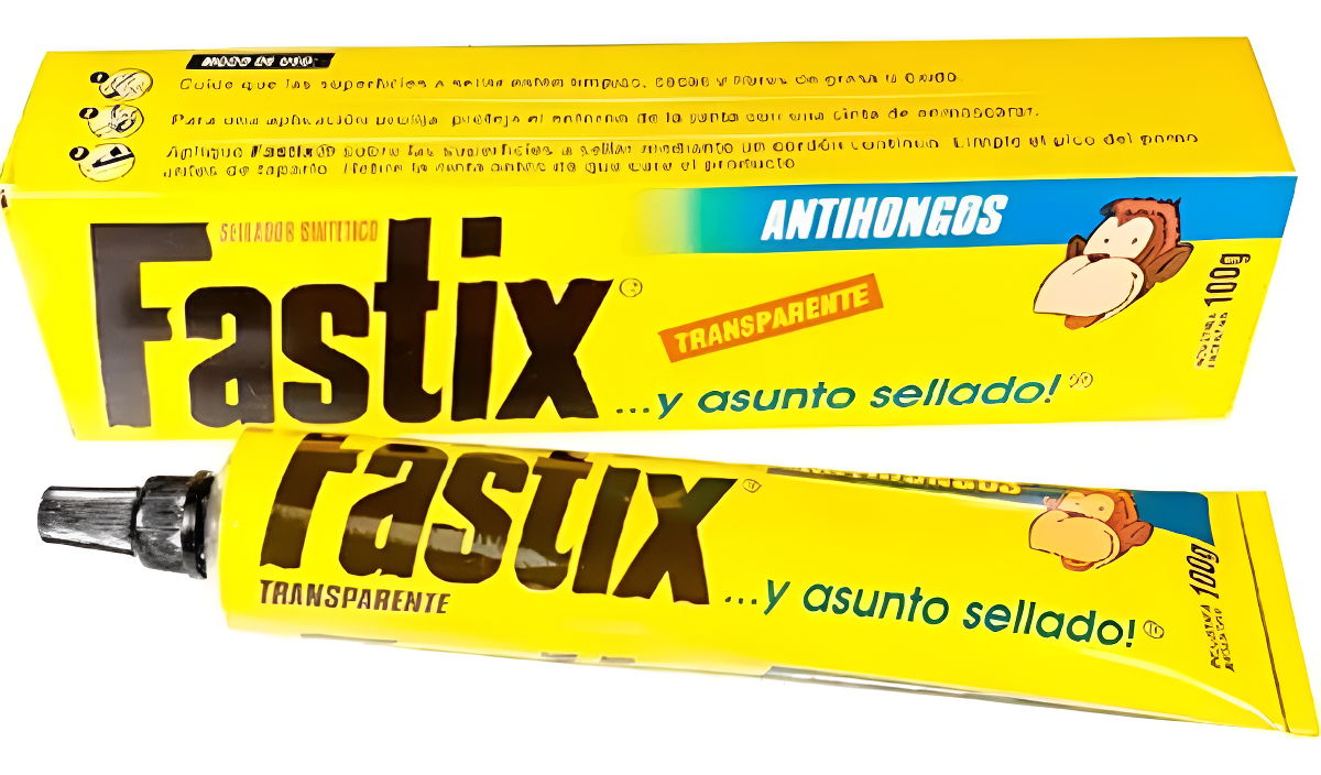 Fastix Sellador Sintetico De Silicona Antihongos 9gr Negro - Imagen 4