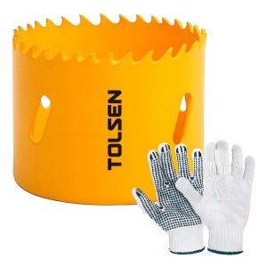 Mecha Sierra Copa Tolsen Bimetalica 140mm Dientes 4-6tpi -sc