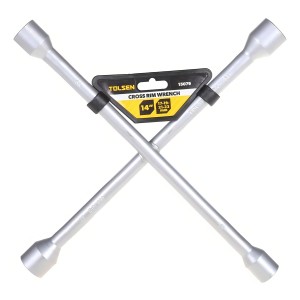 Llave De Rueda Cruz Tolsen 17-19-21-23mm P/ Auto -roraima