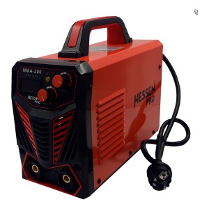Soldadora Inverter Hessen 200a Roja/negra 50hz 230v