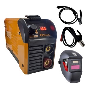 Soldadora Inverter Mma 160a Secur Profesional Con Careta