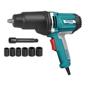 Llave, Pistola De Impacto Total 1050w, LÃnea Industrial, Encastre 1/2'', Torque 550nm - Incluye MaletÃn Y 6 Dados - Tiw10101