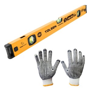 Nivel Aluminio Tolsen Industrial 24pulgadas 60cm Supercenter