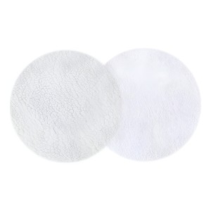 Set 2 Bonetes Total, Para Pulidora 10'' 254mm, Lana Y Algodó