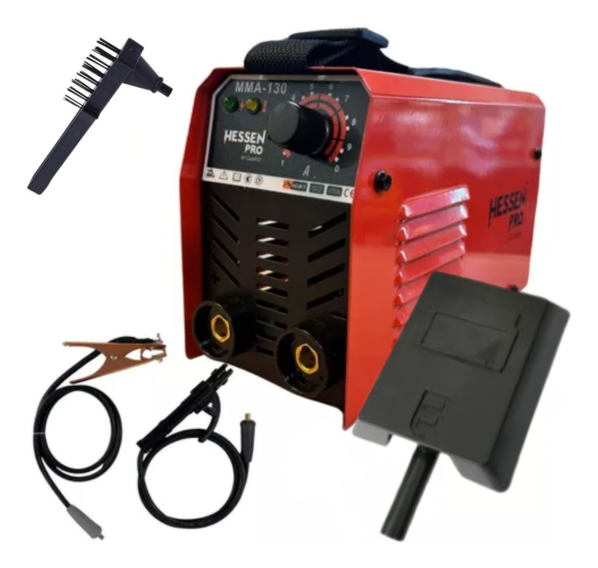 Soldadora Inverter Hessen 130 A Mma Eléctrica Compacta