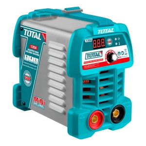 Soldadora Igbt Inverter Total Mma 130a, Electrodo, Pantalla Led - Incluye Accesorios Y Careta De Mano - Tw213049