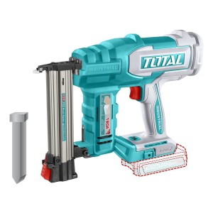 Clavadora Madera Total 20v A Batería, Con 1000 Clavos 35mm