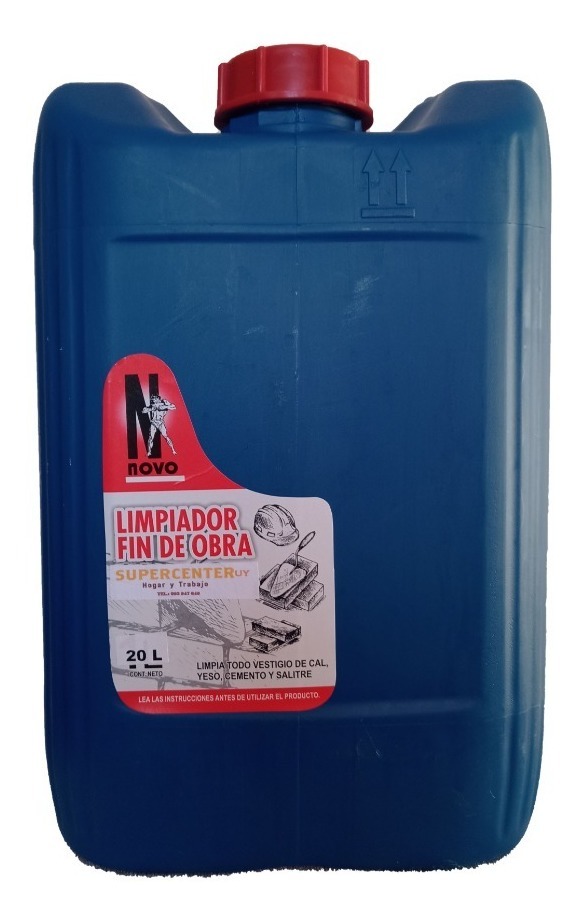 Final De Obra Removedor De Cal Cemento Material 20 Litros