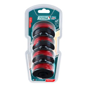 Set 4 Rollos Carretel Tanza Total Para Bordeadora, 1.6mm 5m