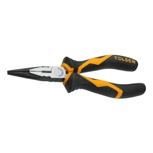 Pinza De Punta Media Caña Tolsen De 6 Con Mango Ergonómico