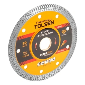 Disco Diamantado Porcelanato Tolsen 115mm 5x7/8 Pulgadas -sc