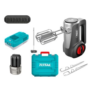 Batidora 7 Velocidades + Bat 2ah + Carg + 5 Acc Total Color