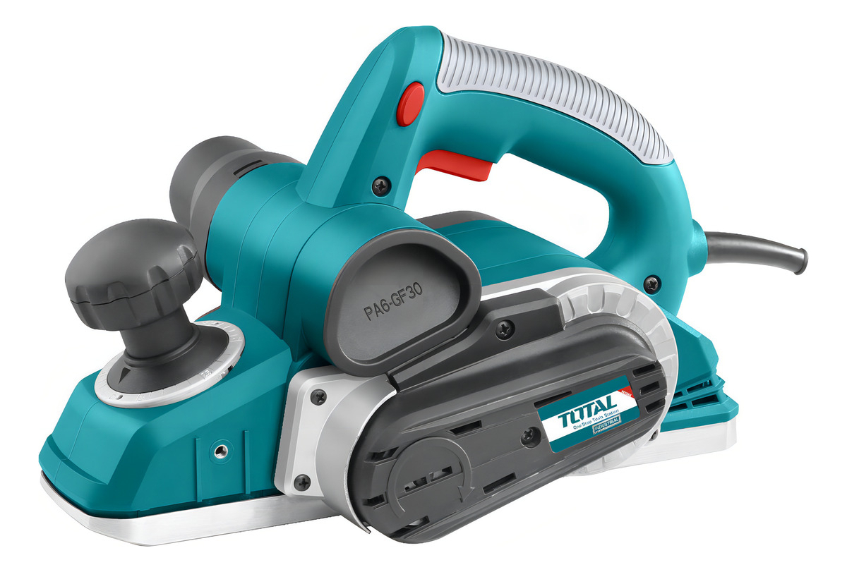 Garlopa, Cepillo Eléctrico De Mano Total 1050w Línea Industrial Ancho 82mm Profundidad Ajustable Hasta 3mm Tl1108236