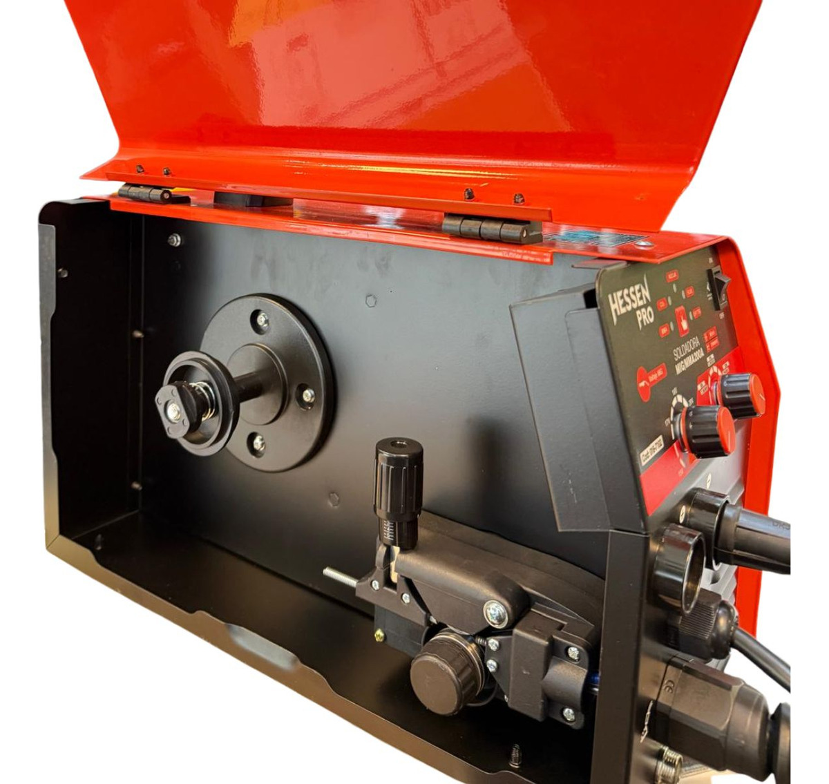 Soldadora Hessen Pro Mig Mma 200a Con Gas Mezcla - Imagen 4