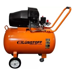 Compresor De Aire Eléctrico Monofásico Lüsqtoff Lc40100 50 Hz Naranja
