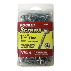 Tornillos Milescraft Torx Con Cabeza Bridada 1 1/4 Pulgadas