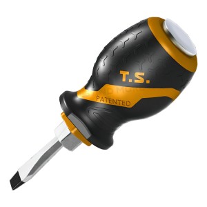 Destornillador Plano De Impacto Corto 6x38 Mm Tolsen 20138