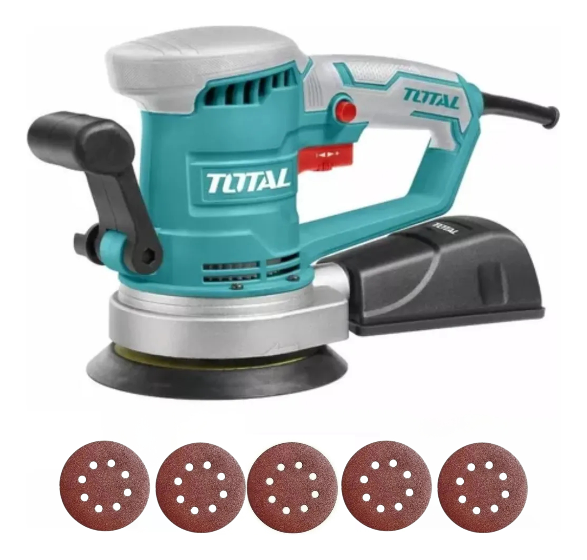 Lijadora Roto Orbital Total 450w 13.000rpm + Regalos -sc-