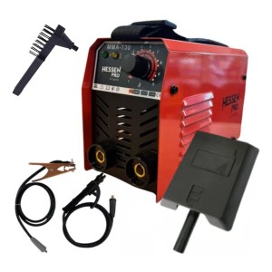 Soldadora Electrica Inverter Hessen 130a Mma Monofásica