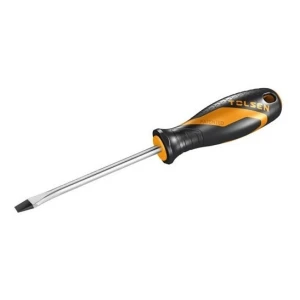Destornillador Plano Tolsen Imantado Con Mango Ergonómico De 15 Cm
