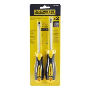 Set De Destornilladores - 2 Piezas - Crossmaster