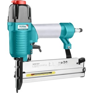 Pistola 2 En 1, Clavadora Y Engrampadora Neumática Compresor Total, Incluye 1000 Clavos Ga18 50mm Y 200 Grampas 40mm - Tat81501