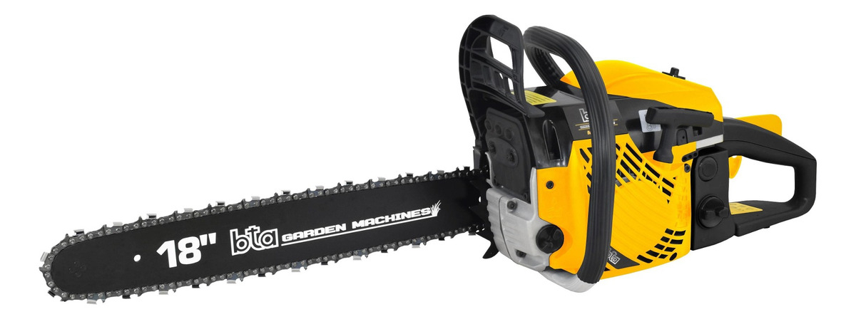 Motosierra Nafta Bta Garden 45cc 2.449hp Espada 40cm Amarilla