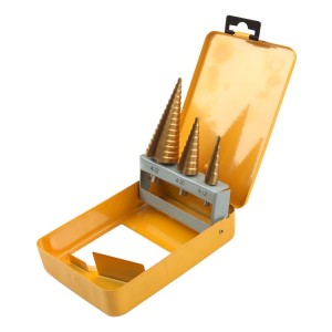 Set De 3 Brocas Escalonadas Para Metal 4-32 Mm - Tolsen