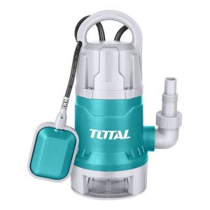 Bomba Sumergible De Desagote Total Para Agua Limpia - 1.0hp, 750w - Altura Máxima 8m, Caudal 13.000l/h - Cable 9 Metros - Twp87506 Turquesa