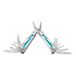Pinza Total, Alicate Multifunción, 15 Funciones, Con Estuche - Tfmft01151