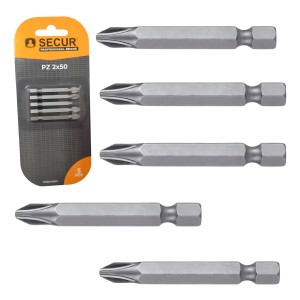 Puntas Pz 1x50mm 2x50 Y 3x50 De Cromo Vanadio 5 Unidades C/u