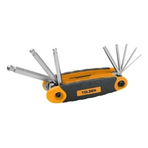 Juego Set Llaves Allen Exagonal Navaja 8 Pcs Tolsen 20068