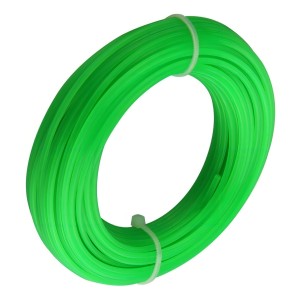 Tanza Para Bordeadora 2.0mm X 15 Metros Tolsen De Nylon -sc- Color Verde