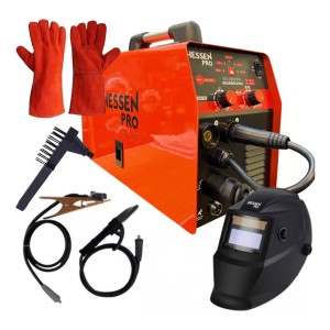 Soldadora Mig Hessen Pro 200a Doble Función Mig Electrodo
