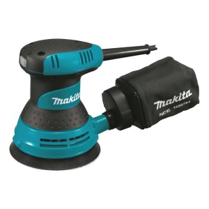 Lijadora Profesional Roto Orbital Makita Bo5030 Con Sistema Velcro Azul 300w