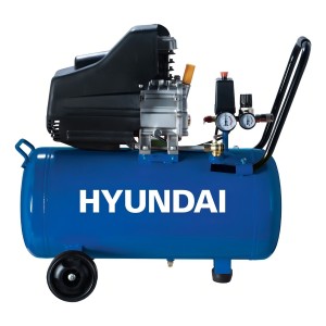 Motocompresor Hyundai Hyac24d - 24l - 2hp Color Azul Fase Eléctrica Monofásica Frecuencia 50 Hz