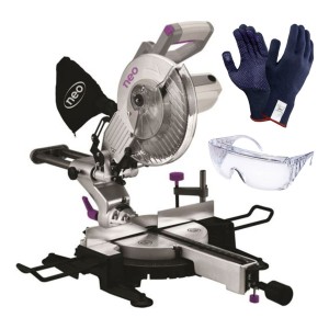 Sierra Ingletadora Deslizante Neo Industrial 2200w -sc-