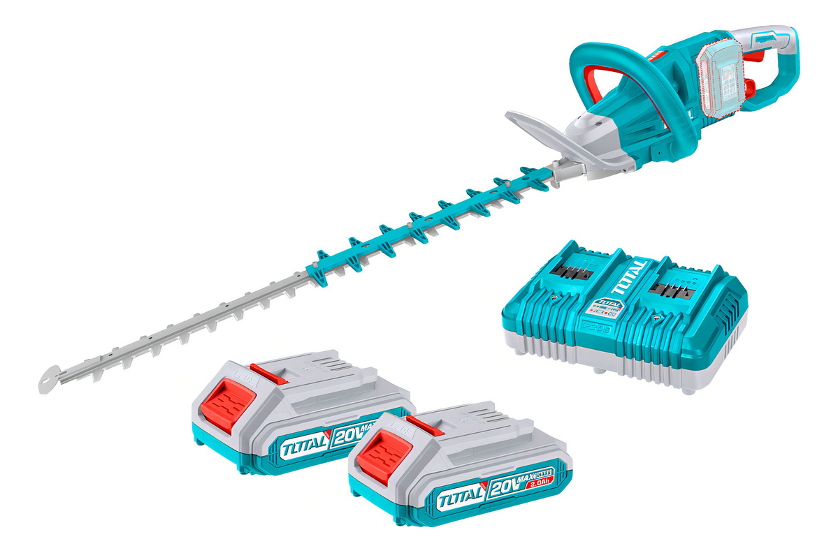 Cortacerco Total Sin Carbones 40v, 2 BaterĂas 20v + Cargador Turquesa