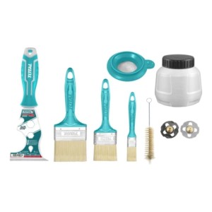 Juego De Accesorios Para Pistola De Pintura Total Color Turquesa