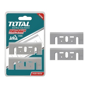 Set 2 Hojas Total, Cuchillas Para Cepillo Carpintero Garlopa