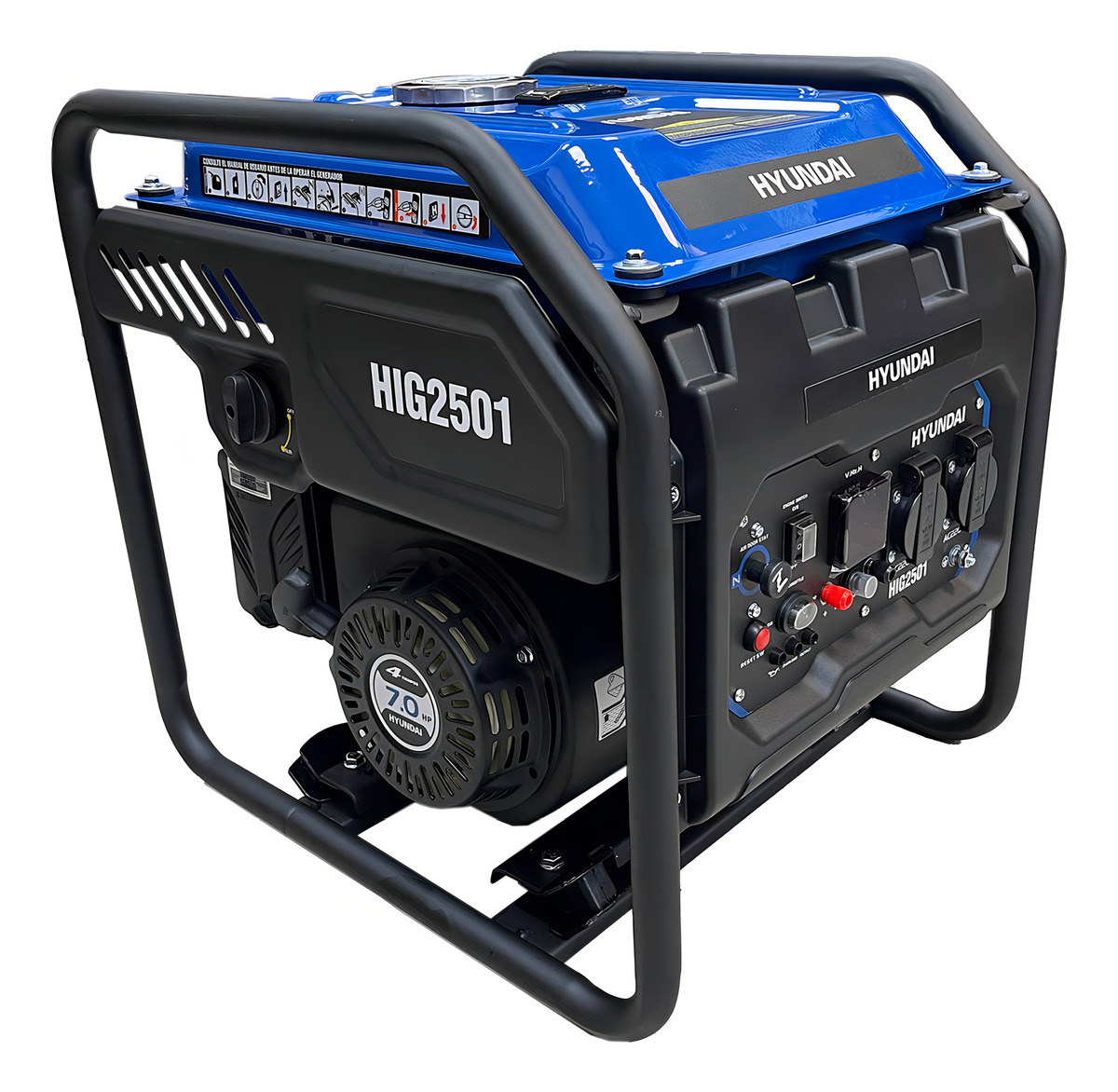 Generador Inverter Abierto Hyundai 3.0kw 15 Lts - Imagen 2