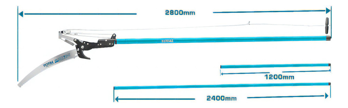 Serrucho Y Tijera De Poda Extensible Total, Sierra De JardÃn - Imagen 2