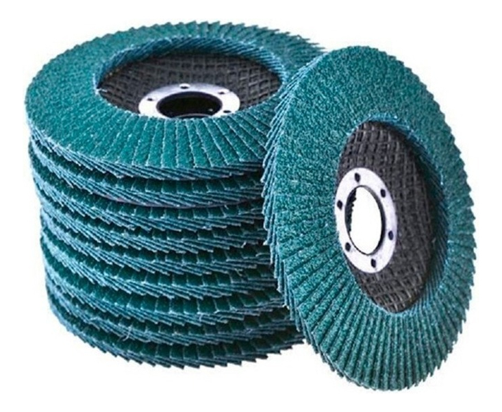 Disco Flap Oxido De Zirconio 115 Mm Grano 120 Tolsen 77315 - Imagen 2