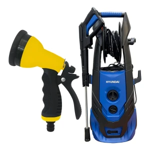Hidrolavadora Electrica Hyundai 2500w 820h Motor Inducción Color Azul Con Negro Frecuencia 50hz