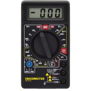 Multímetro Digital-tester 200-1000 Volts-crossmaster 9936583