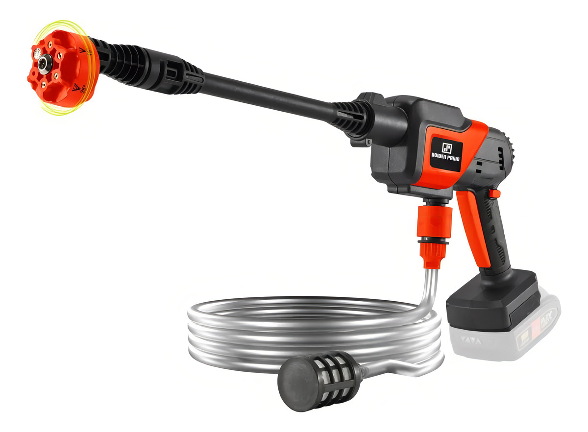 Hidrolavadora Alta Presion A Bateria Dowen Pagio 30 Bar Color Naranja Frecuencia 50