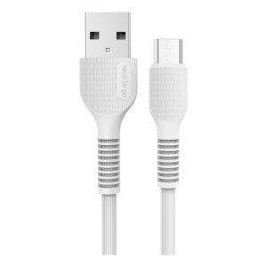 Cable De Datos Roca To Go Usb A A Micro Usb 1m 2.4a Ts Home Color Blanco